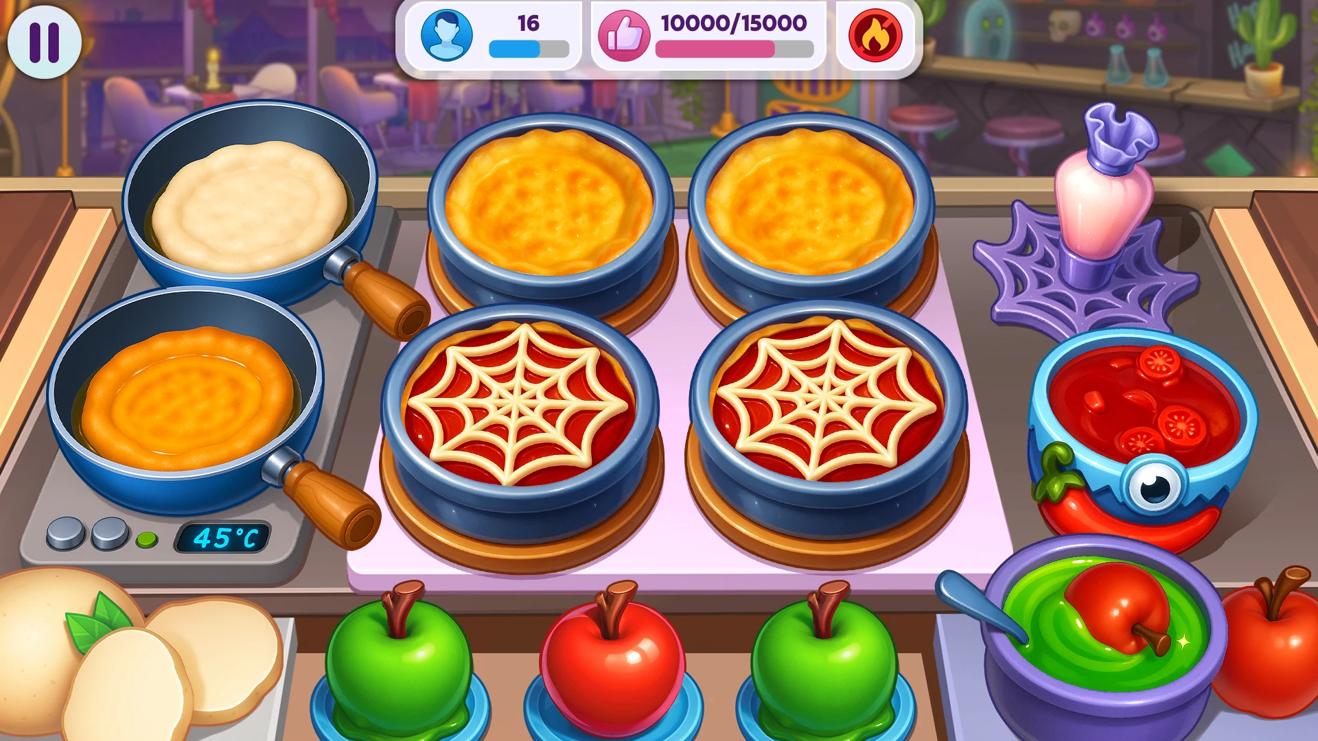 Halloween Cooking Fever Chef screenshot